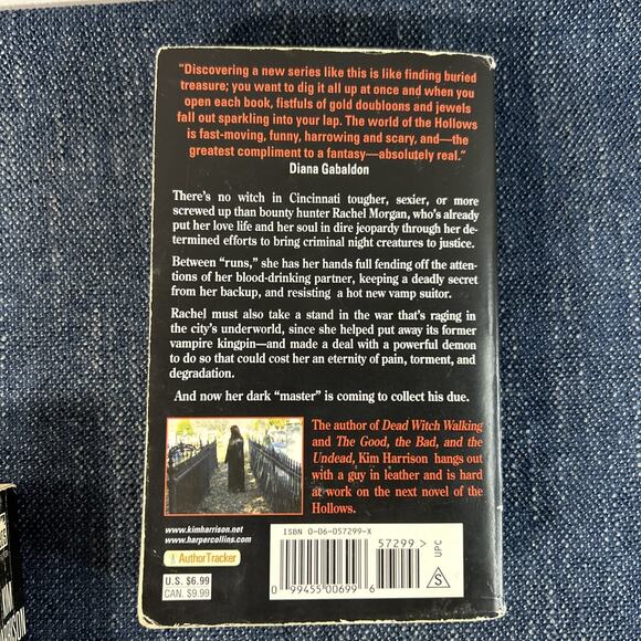 KIM HARRISON LOT OF 4 Paperbacks Rachel Morgan Paranormal Mystery Romance - Picture 9 of 15